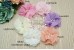 Round Petals Crinkle Chiffon (L, V.2, 8cm), Pack of 2